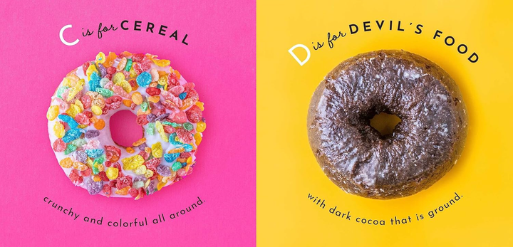 D is for Donut by Rachel Teichman - Hardcover Book