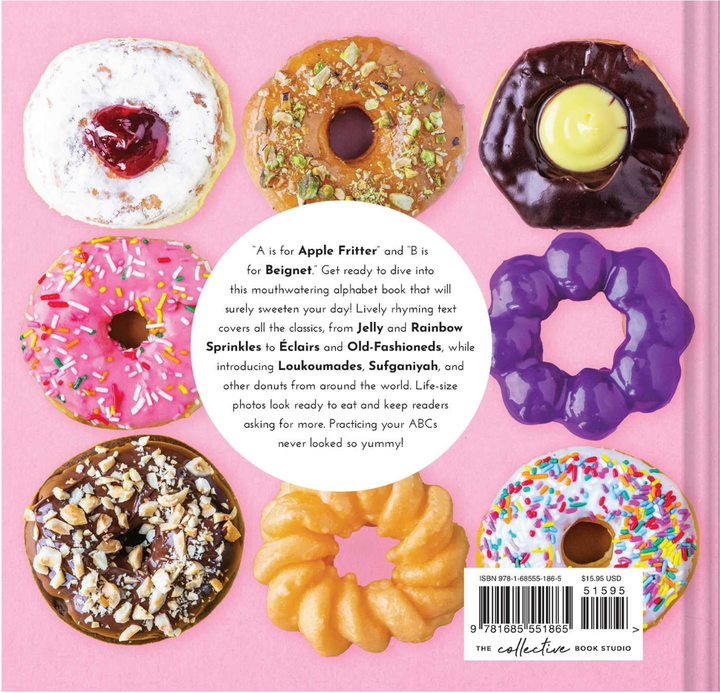 D is for Donut by Rachel Teichman - Hardcover Book
