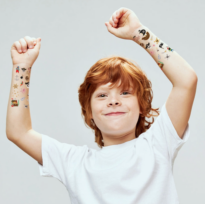 Fun Tats - Pirate Kids Temporary Tattoos