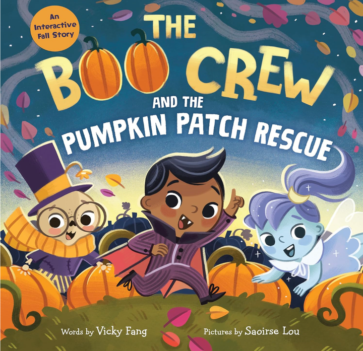 The Boo Crew and the Pumpkin Patch Rescue by Vicky Fang - Hardcover Book