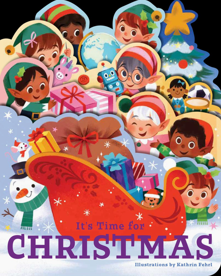 It's Time for Christmas by Kathrin Fehrl - Board Book