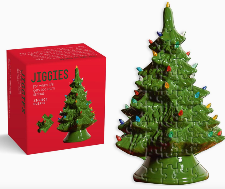 You Light Up My Life - Christmas Tree Jiggie Puzzle