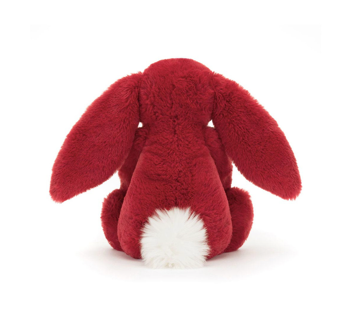 Jellycat - Huge Bashful Luxe Bunny in Scarlett - 20"