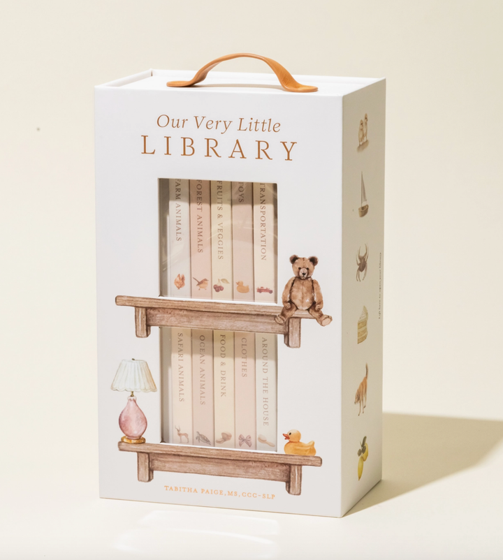 Very Little Board Book Library Set (10 Mini Books)