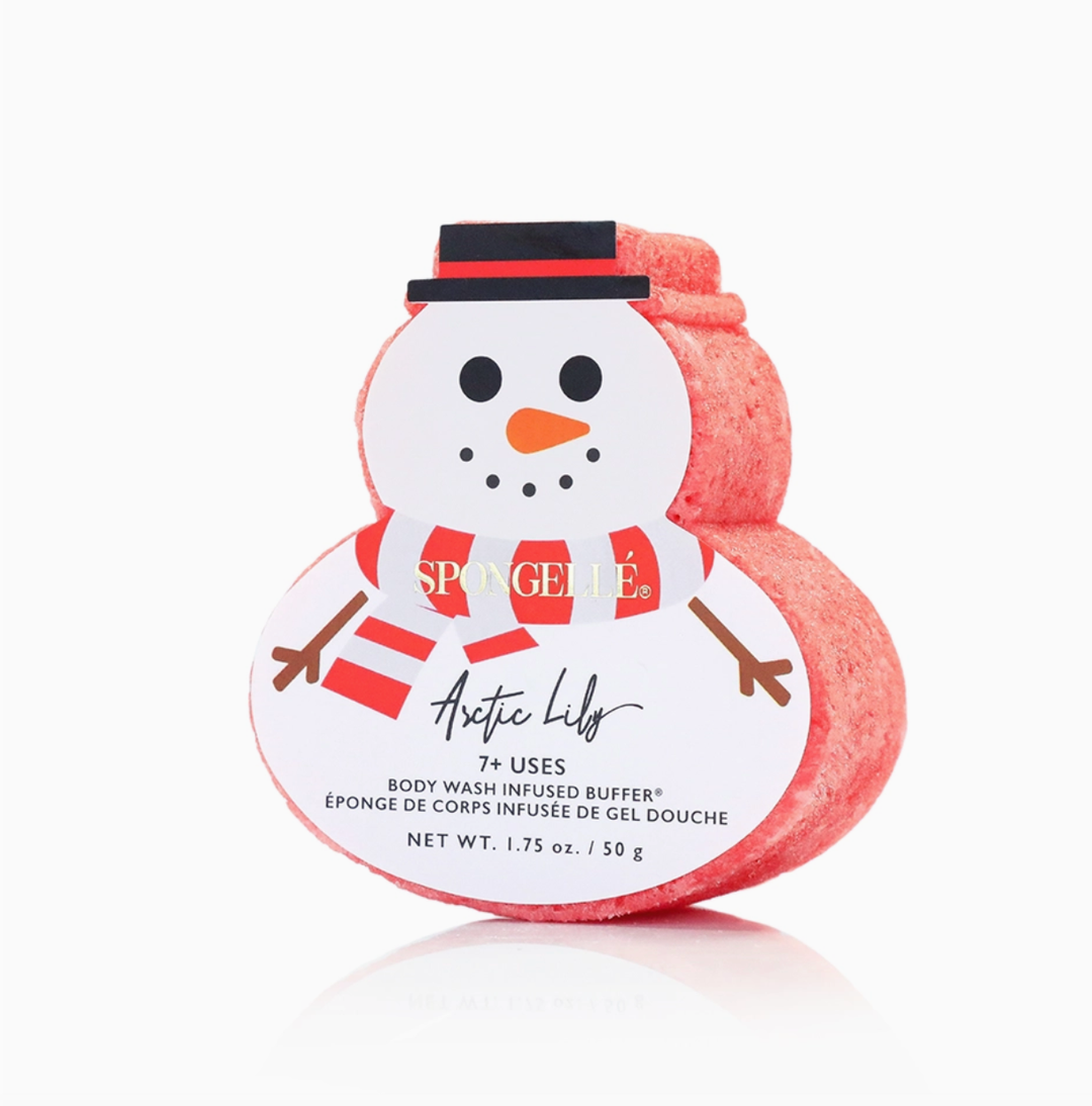 Spongelle - Body Wash Infused Buffers - Snowmen