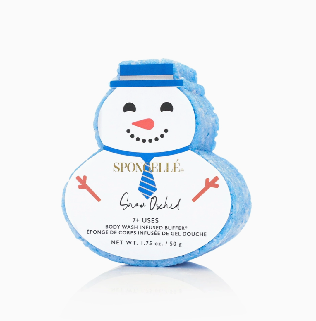 Spongelle - Body Wash Infused Buffers - Snowmen