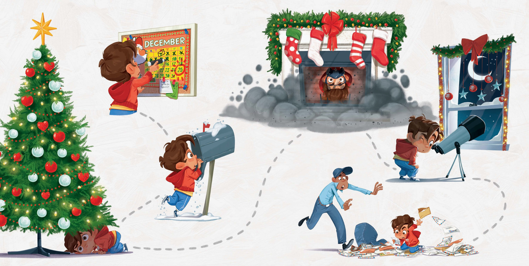 When Santa Wrote Back Hardcover Book - by Nathan Christopher