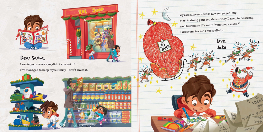 When Santa Wrote Back Hardcover Book - by Nathan Christopher