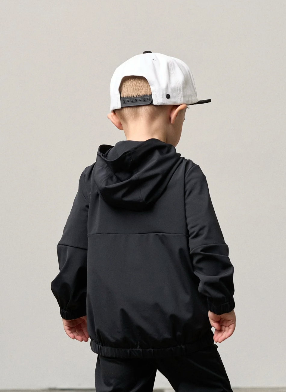 Little Bipsy - Athletic Jacket in Black (Imperfect)