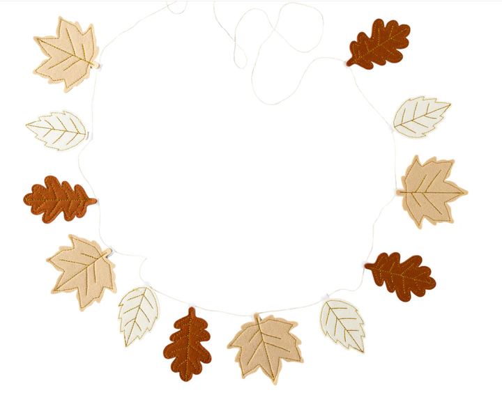 My Mind's Eye - Fall Leaves Felt Banner