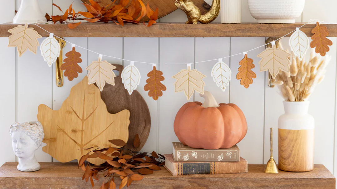 My Mind's Eye - Fall Leaves Felt Banner