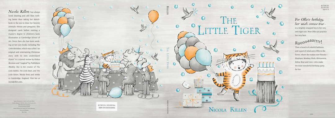 The Tiger Puppy by Nicola Killen - Hardcover Book