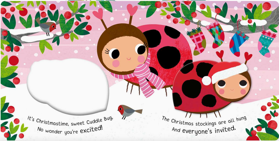Merry Christmas My Little Cuddle Bug by Natalie Marshall - Board Book