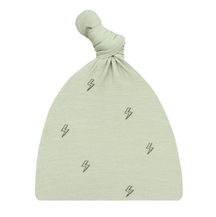 Lou Lou & Co - Nash Knotted Hat in Green with Bolts