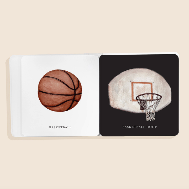 Baby's Tummy Time Sports Book by Tabitha Paige - Accordion Board Book