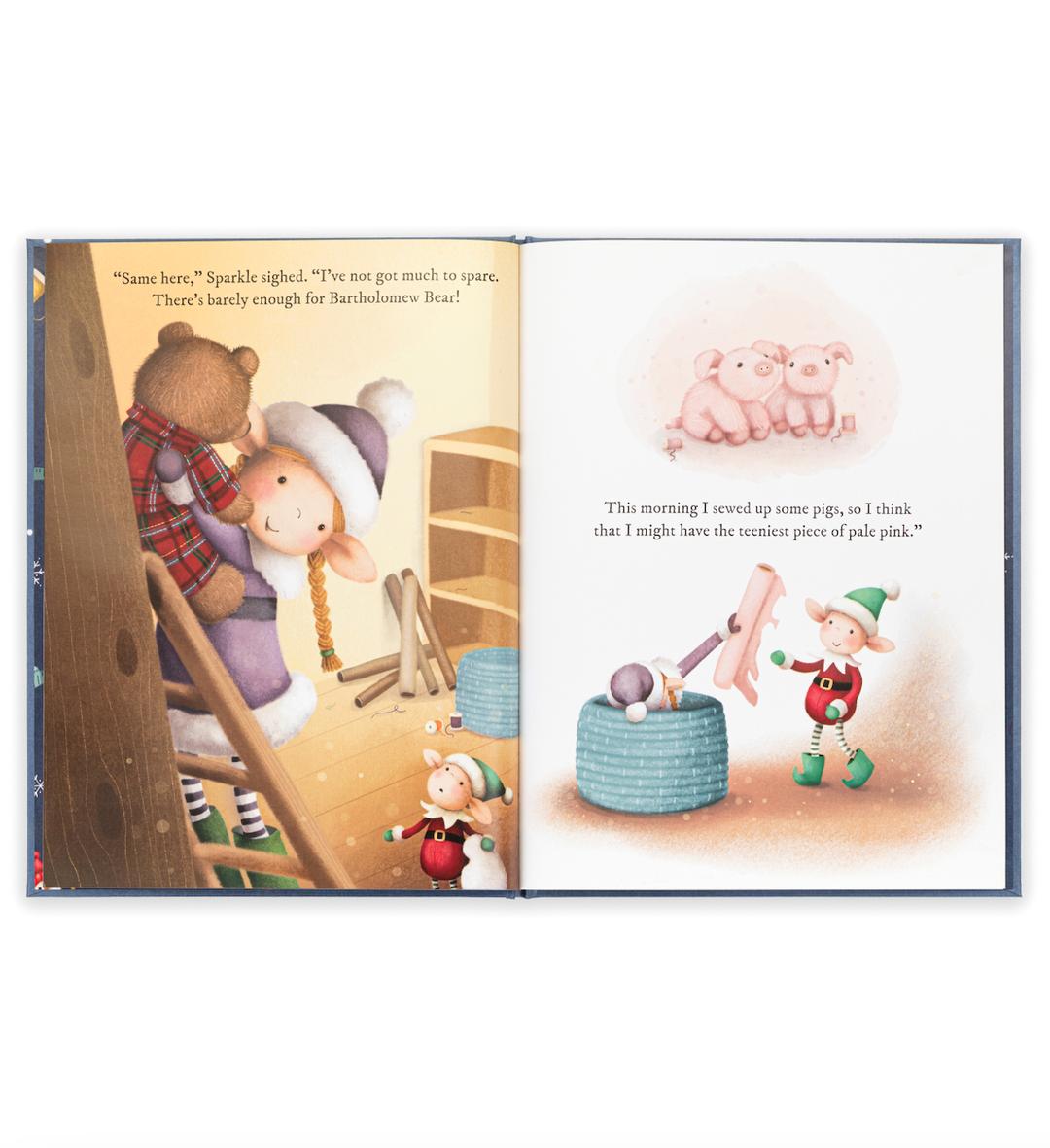 Jellycat - Eldo Elf Hardcover Book - 11"