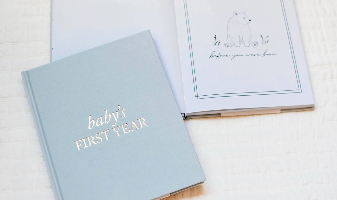 Baby's First Year Memory Book - 2 Color Options