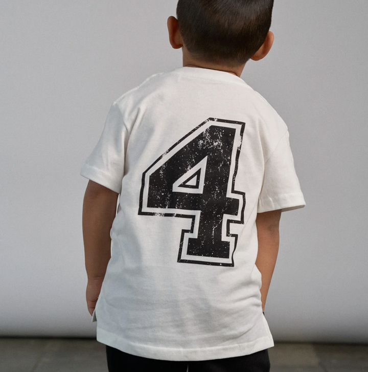 Little Bipsy - Birthday Elevated Tees in White