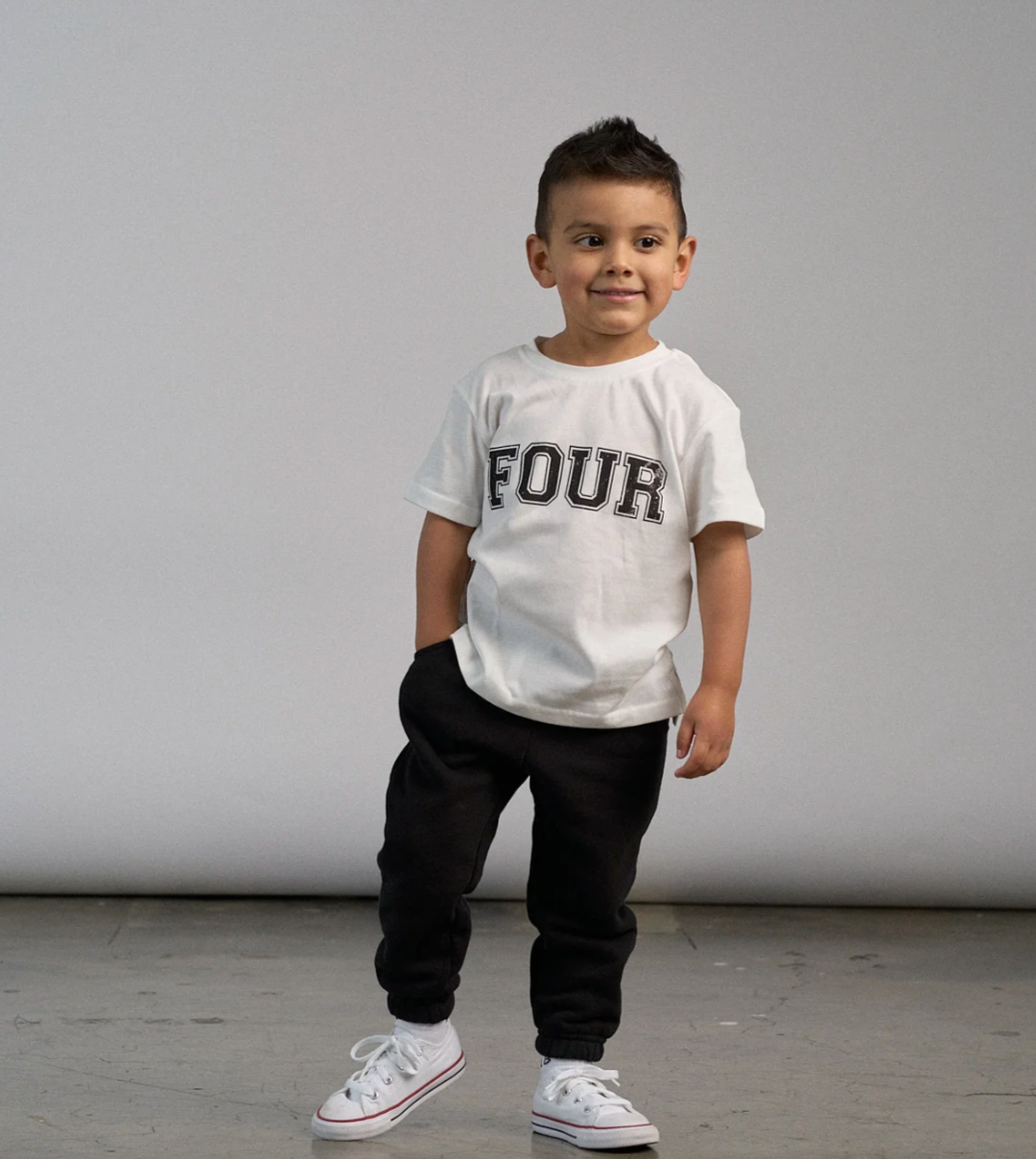 Little Bipsy - Birthday Elevated Tees in White