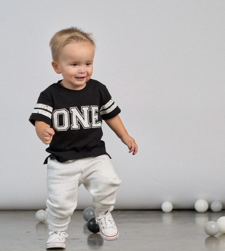 Little Bipsy - Birthday Elevated Tees in Black