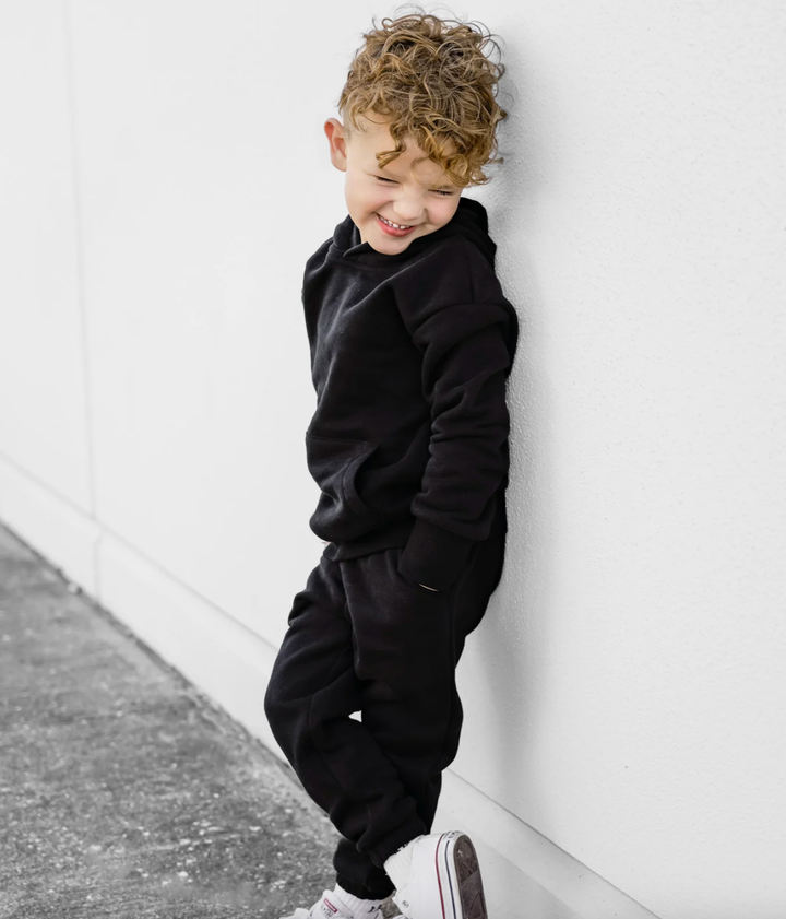 Little Bipsy - Elevated Hoodie in Black