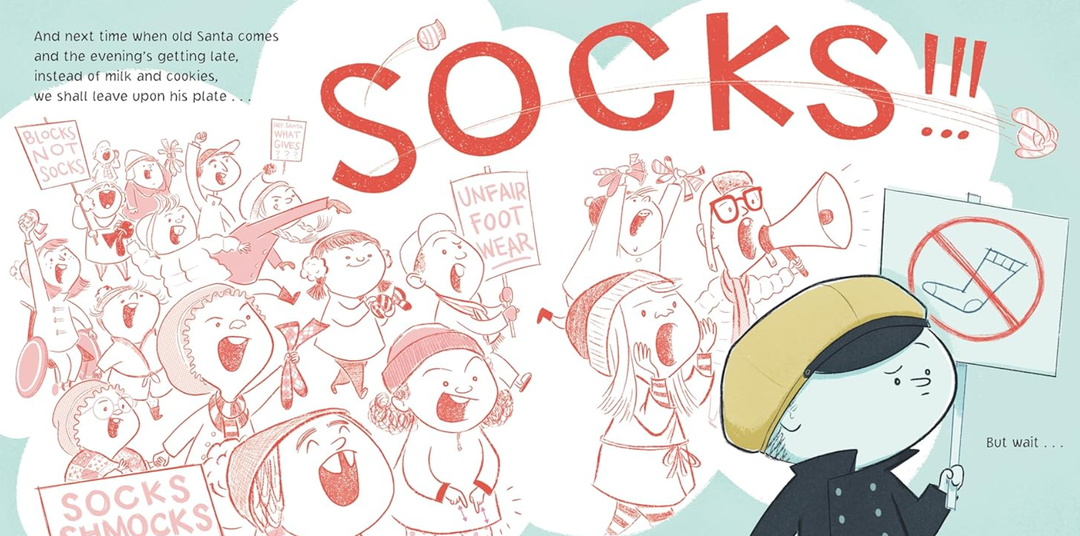 Socks: A Kid's Christmas Lament by JD McPherson - Hardcover Book