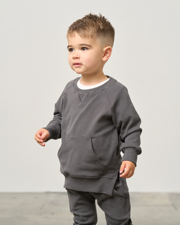Little Bipsy - Pocket Pullover in Shadow