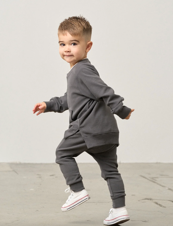 Little Bipsy - Pocket Pullover in Shadow