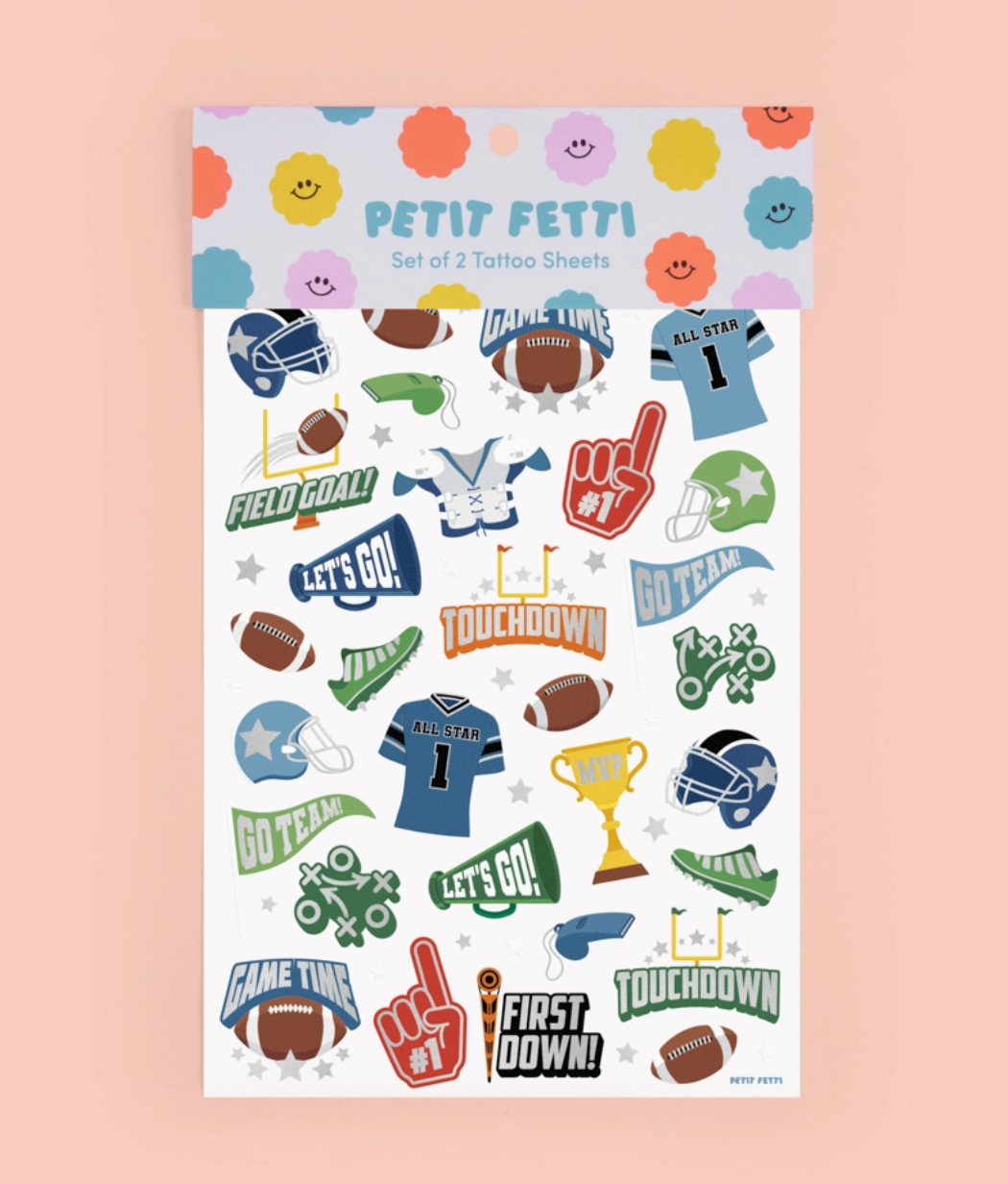 Petit Fetti Temporary Tattoos -  6 Styles Available