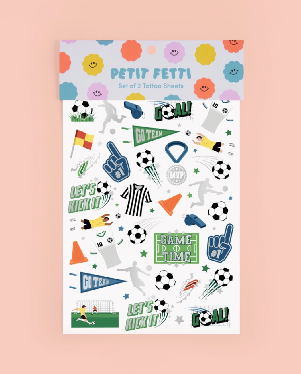 Petit Fetti Temporary Tattoos -  6 Styles Available