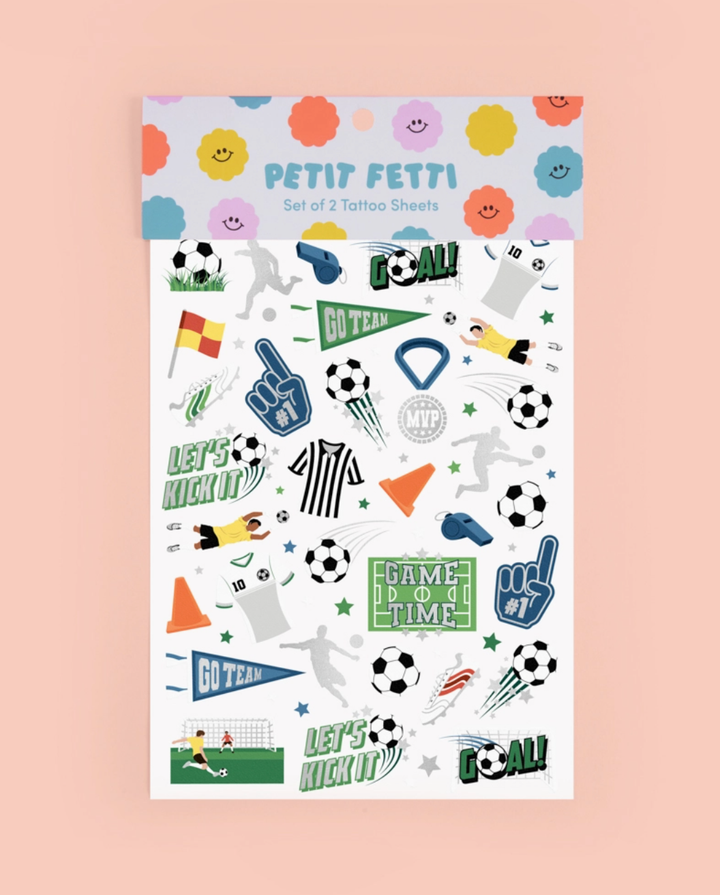 Petit Fetti Temporary Tattoos -  6 Styles Available