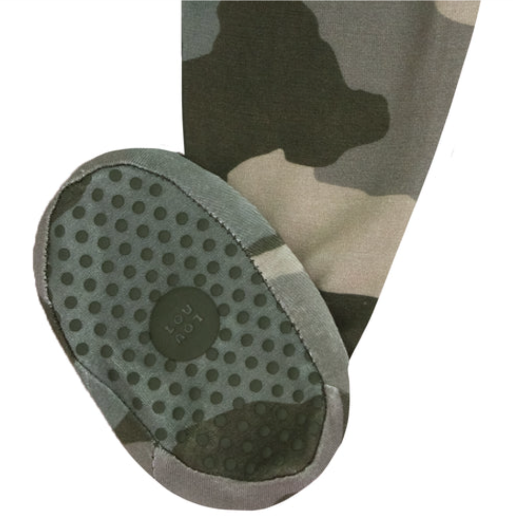 Lou Lou & Co - Roger Zipper Footies in Camo