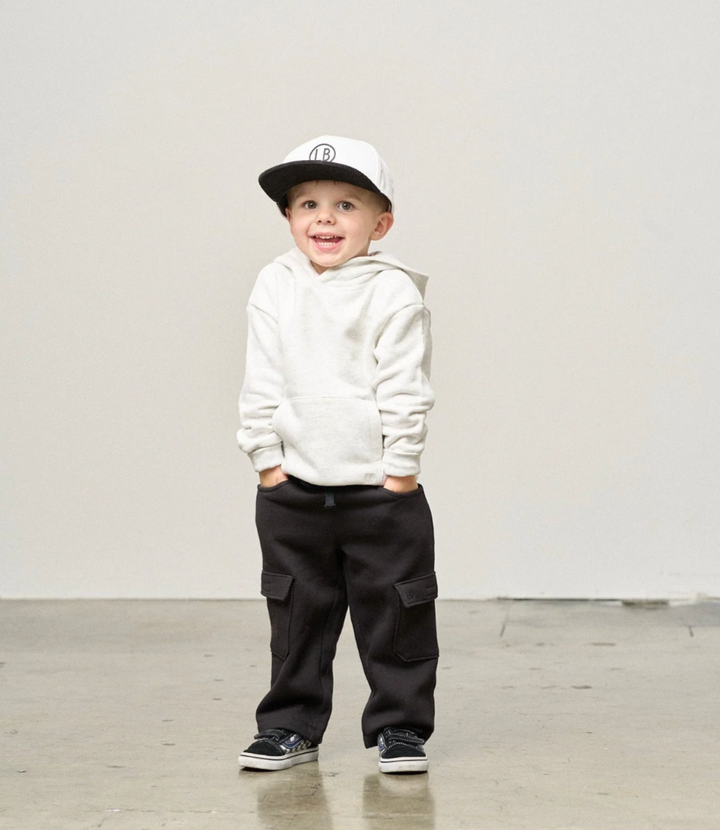 Little Bipsy - Cargo Sweatpants in Black
