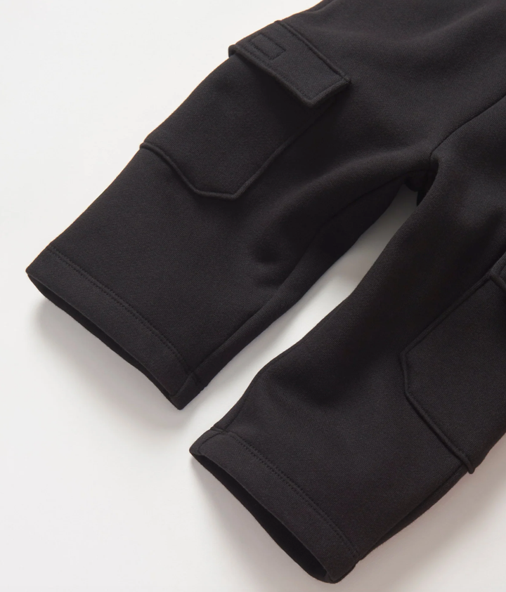 Little Bipsy - Cargo Sweatpants in Black