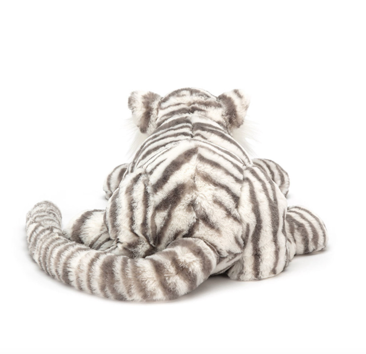 Jellycat - Little Sacha Snow Tiger - 9"