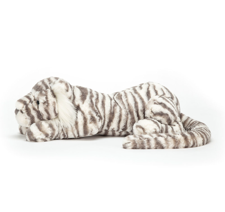 Jellycat - Little Sacha Snow Tiger - 9"