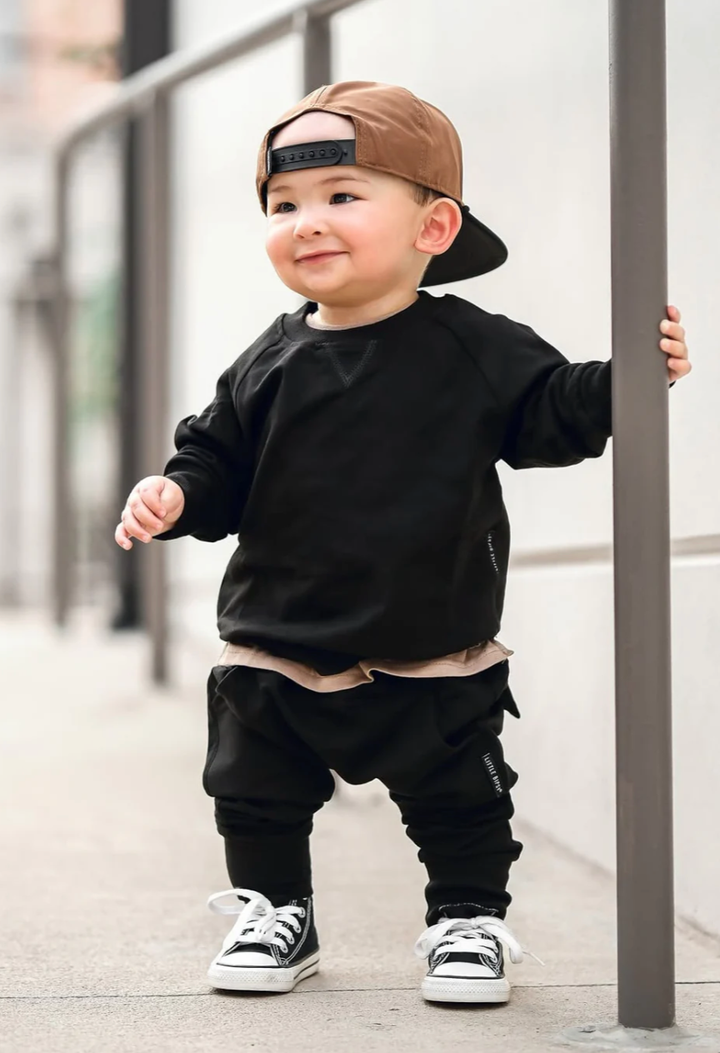 Little Bipsy - Pocket Joggers in Black
