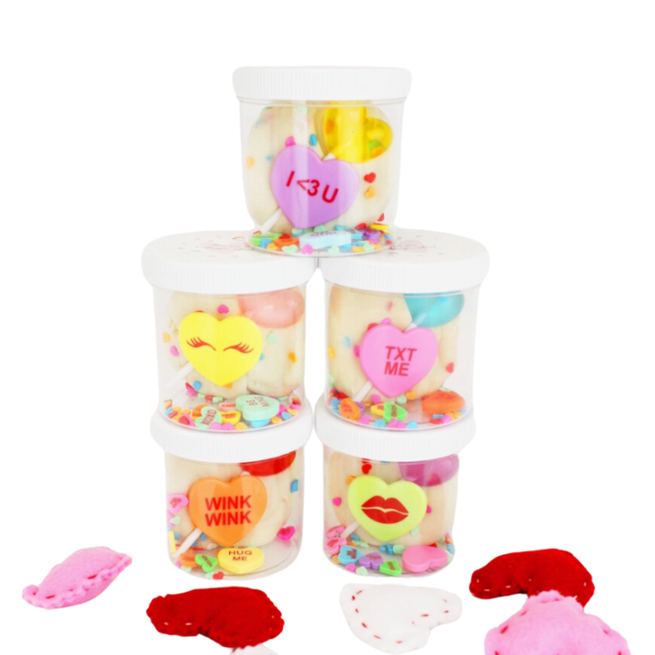 Sensory dough kids Valentine