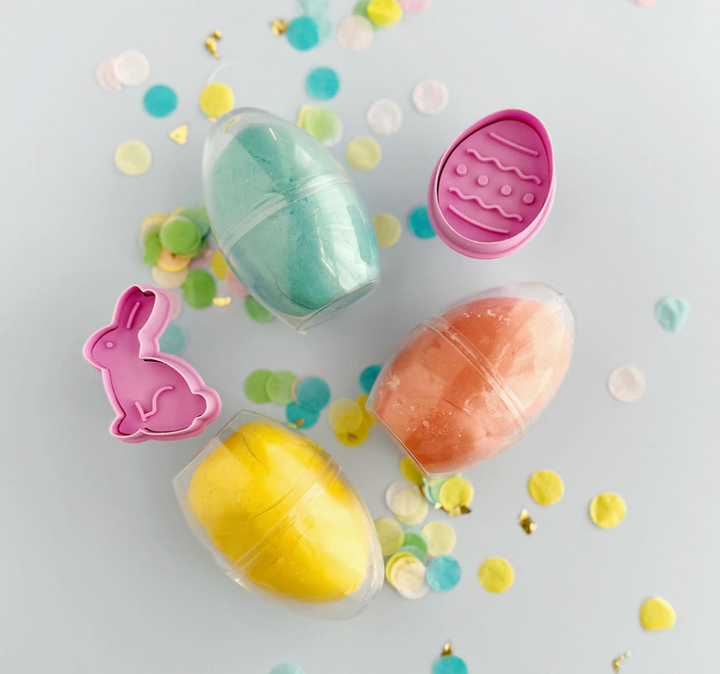 Soft Dough-filled  Easter Eggs