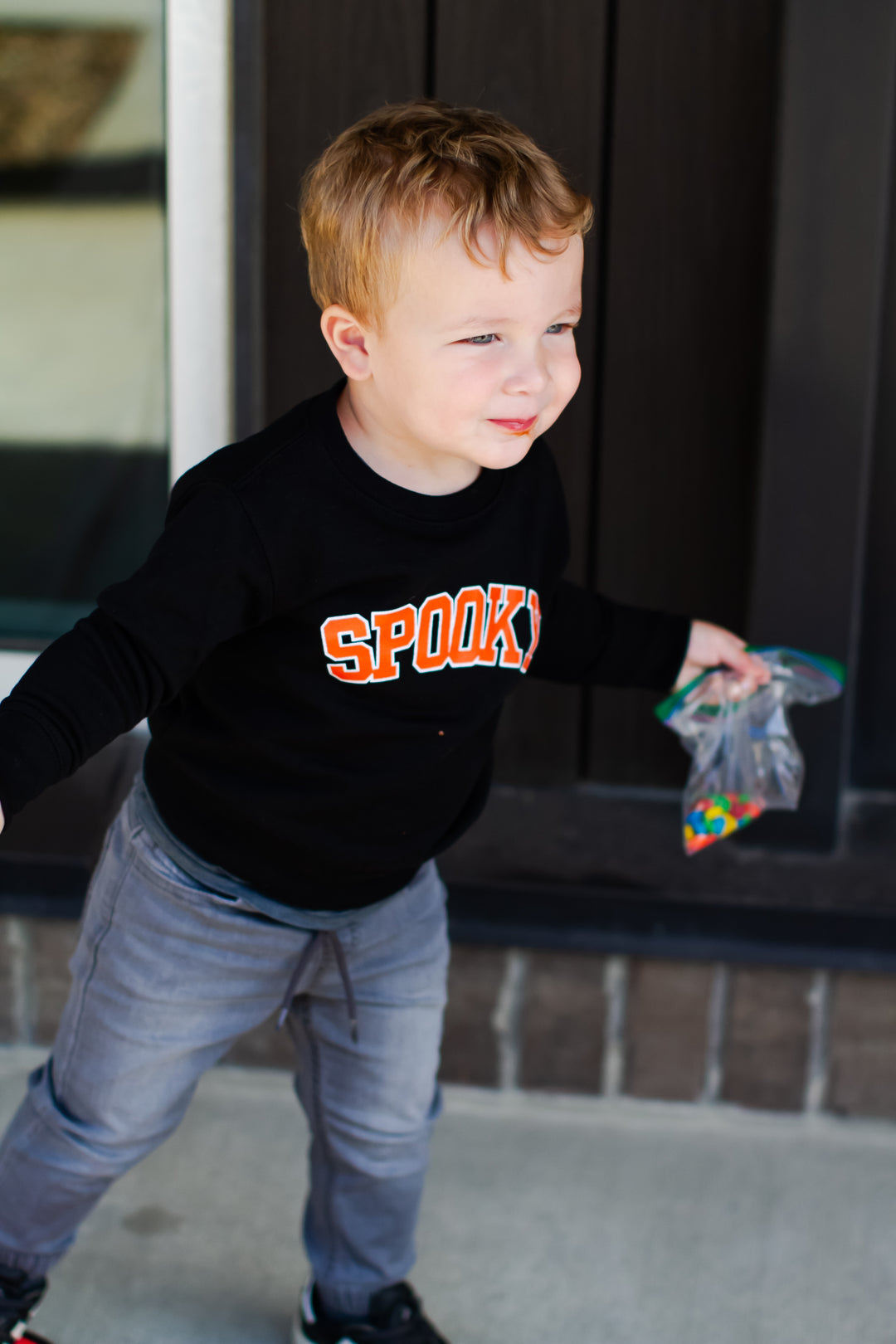 Spooky toddler sweatshirt