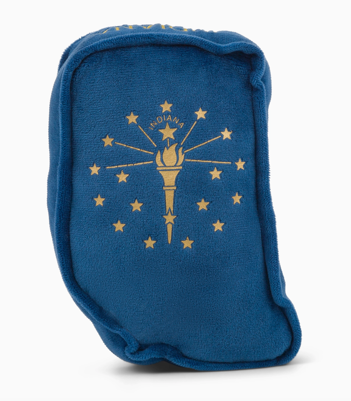 State of Indiana Plush toy back