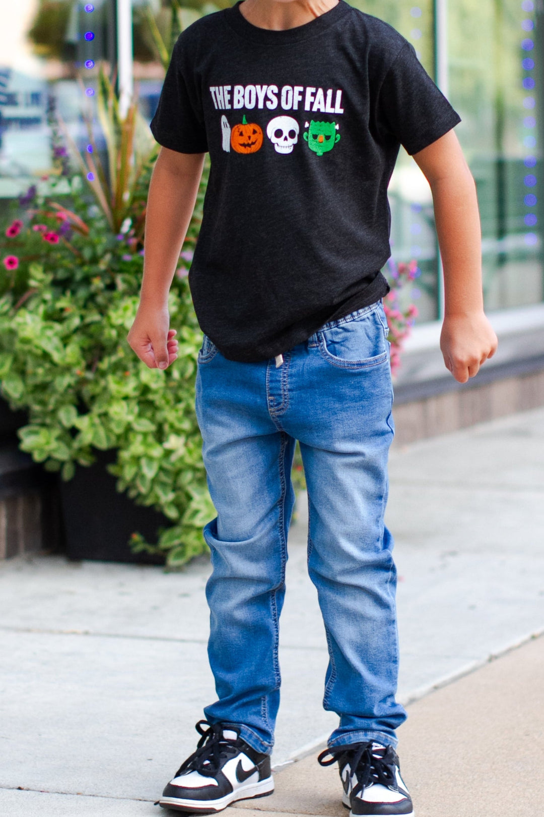 The boys of fall Halloween tee