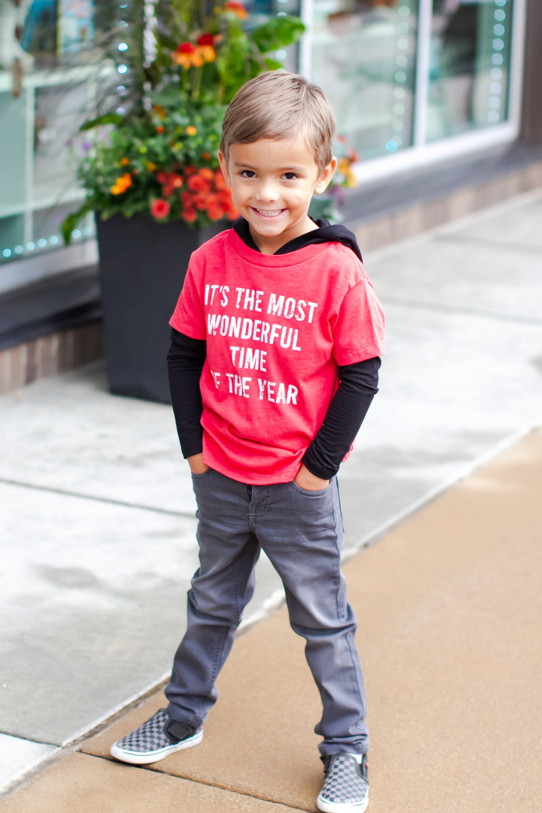 The the Most Wonderful Time of the year Christmas kids shirt