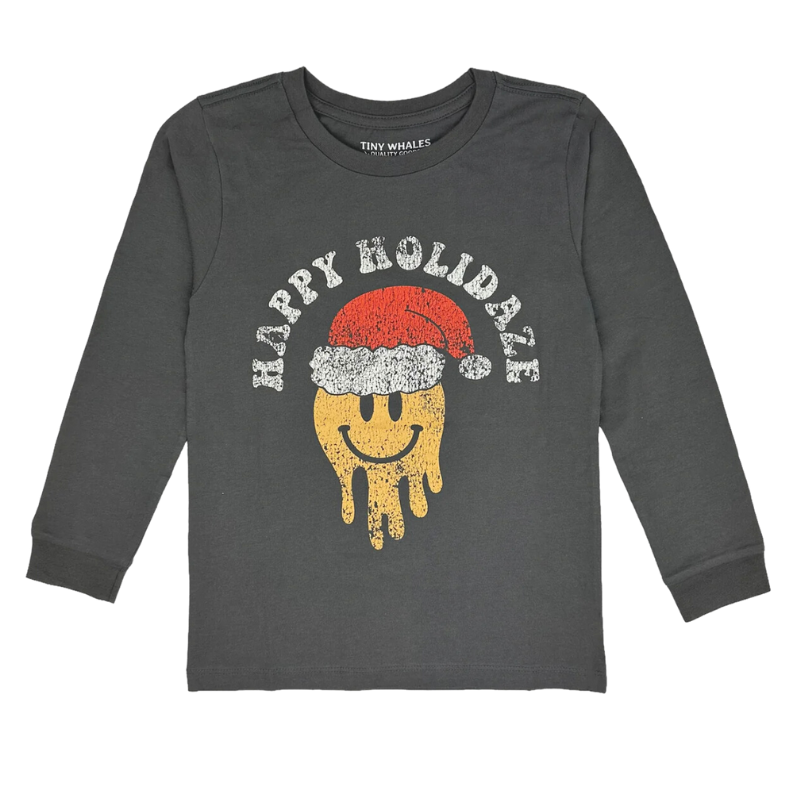 Tiny Whales Happy Holidaze shirt