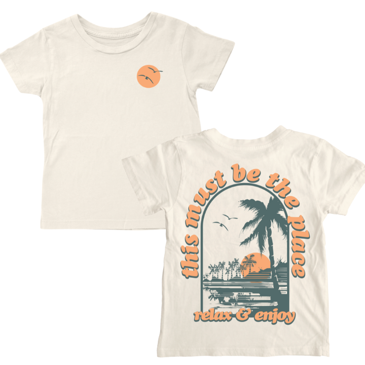 Tiny Whales This Must Be the Place relax and enjoy tee