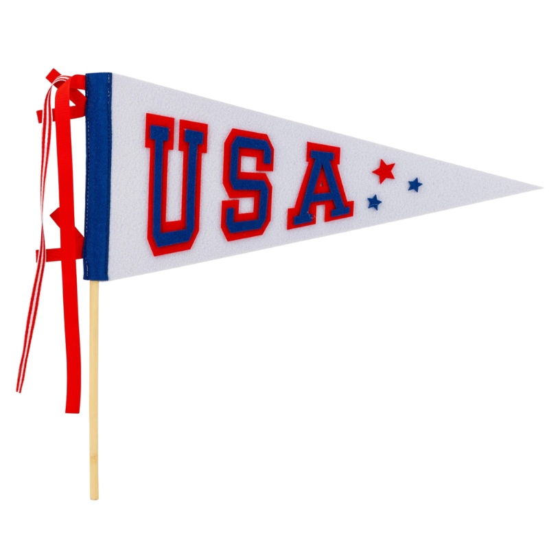 USA felt banner