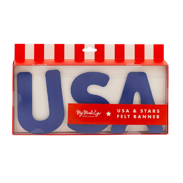 USA puffy felt banner for 4th of july My Mind's Eye