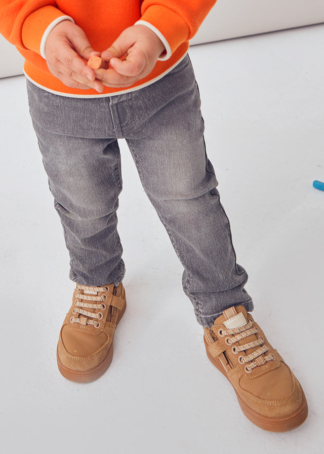 baby boys grey denim jeans