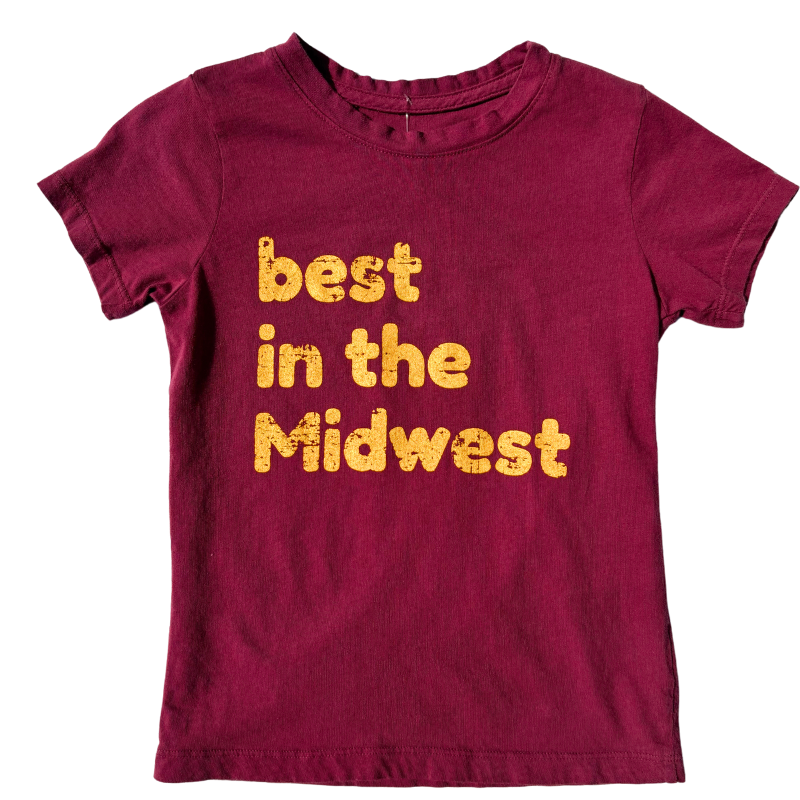 Best in the Midwest kids tshirt