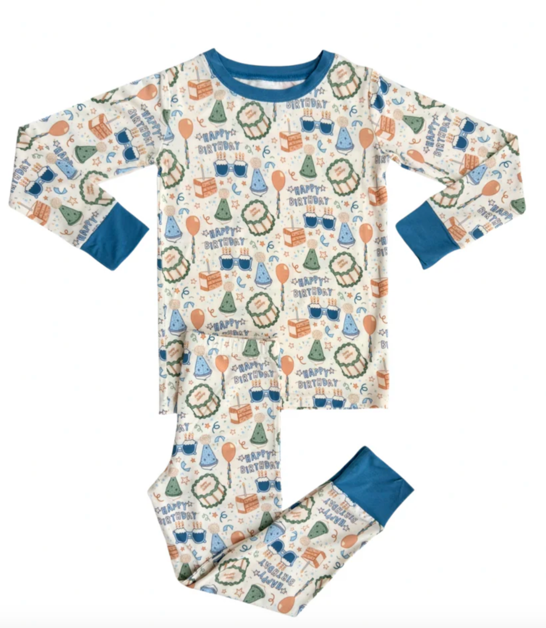 boys birthday pajamas